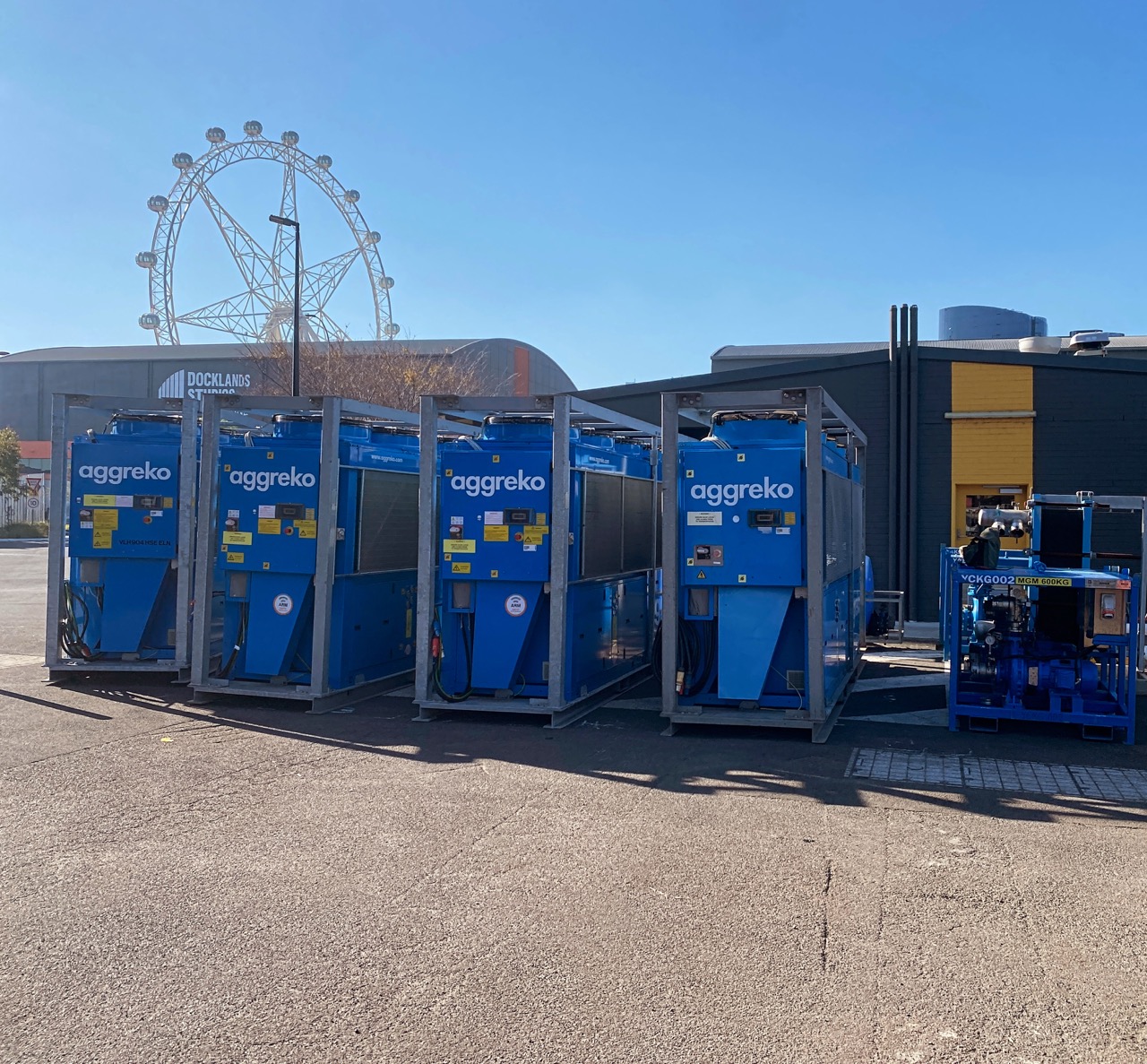 aggreko pool heating