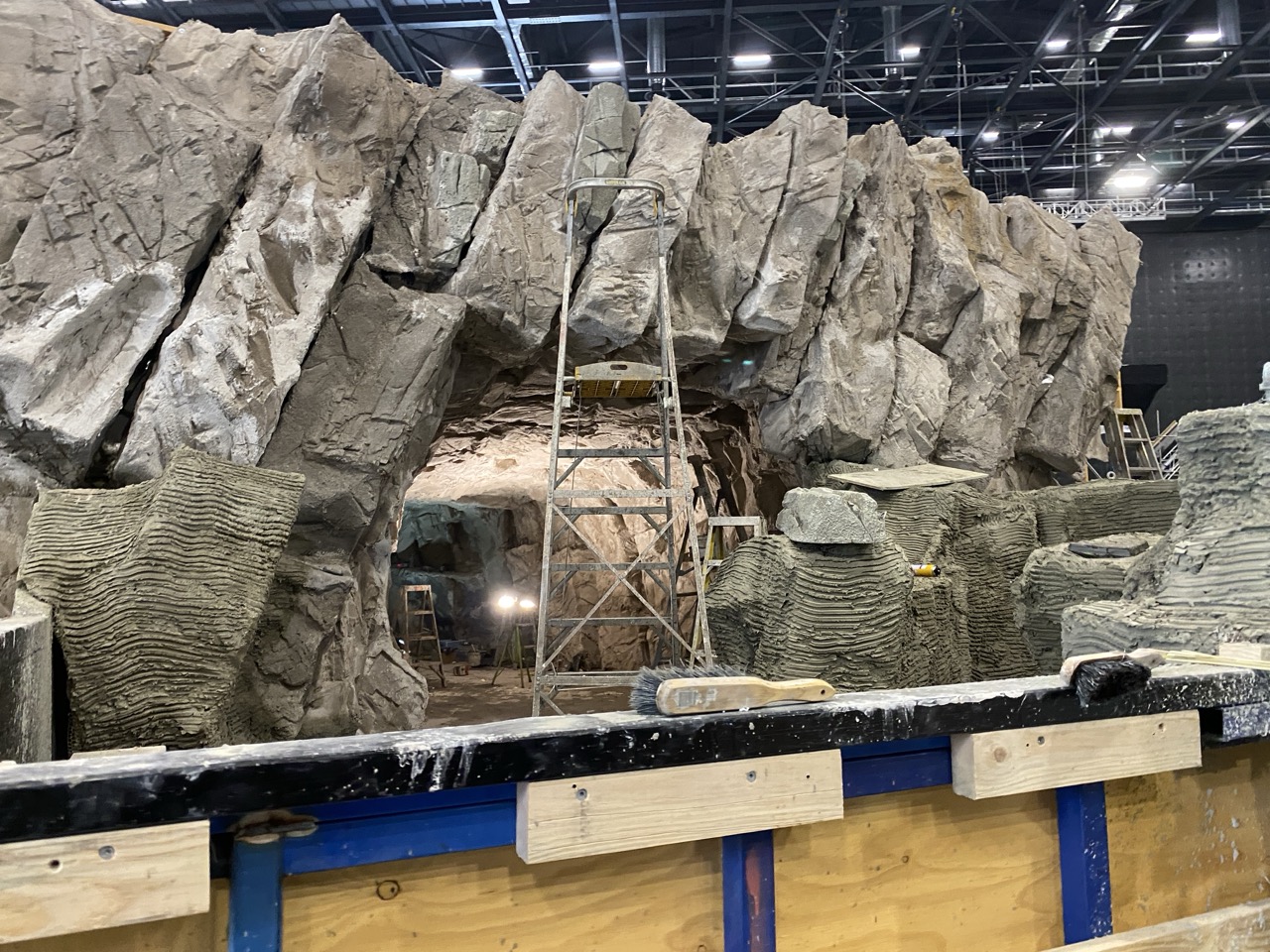 the survivors cave set